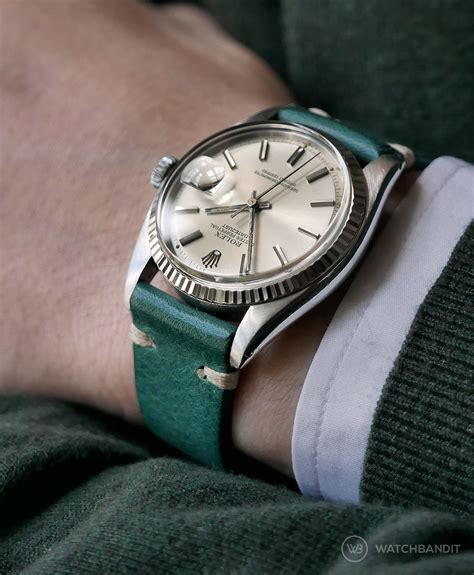 rolex datejust 28 leather strap|rolex datejust strap guide.